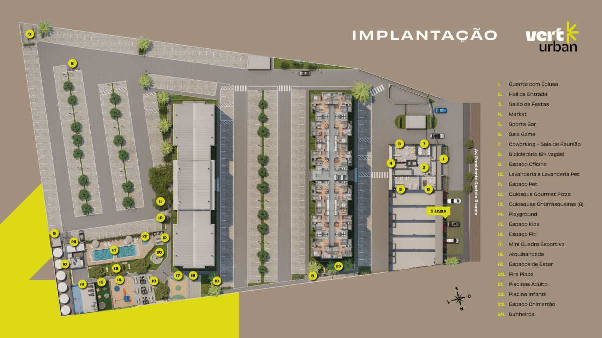 Apartamento à venda com 2 quartos, 49,96m² - Moinhos,Lajeado