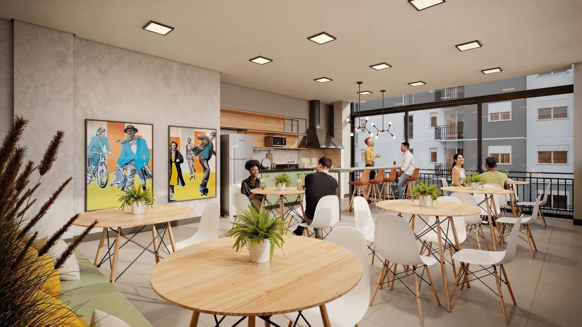  - Apartamento à venda, no Vert Urban,  em Lajeado, Moinhos, com 2 quartos, 49,96m²